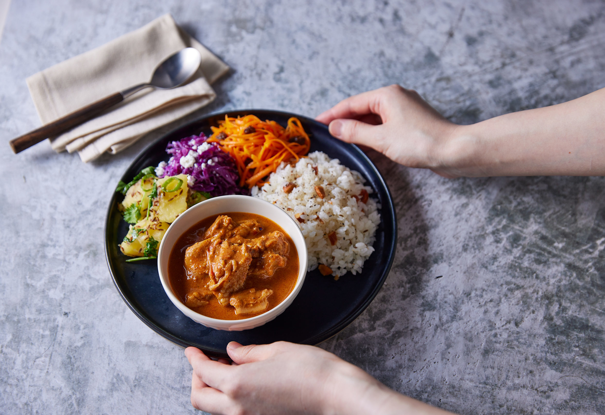 カレーの盛り付け方4選！基本・かわいい・おしゃれ・ガッツリ