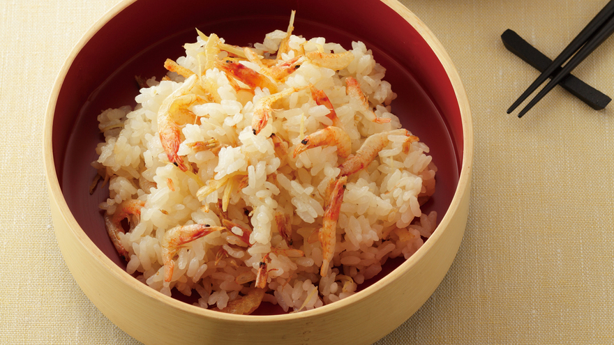 桜えびの炊き込みごはん
