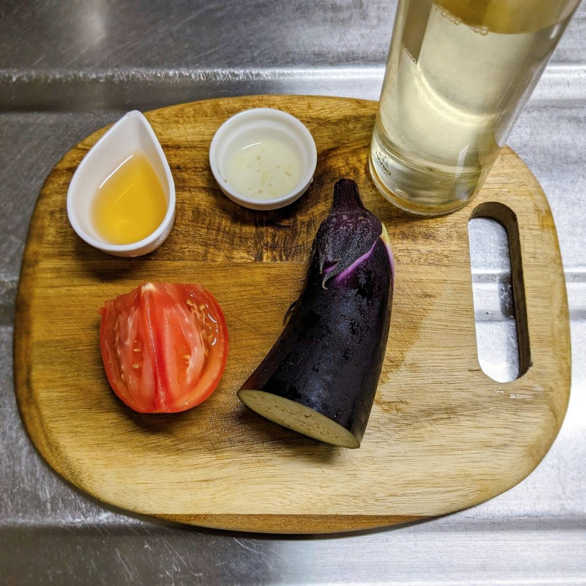 お箸が止まらない! なすの煮物