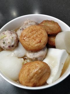 冷やしおでん 白だし使用