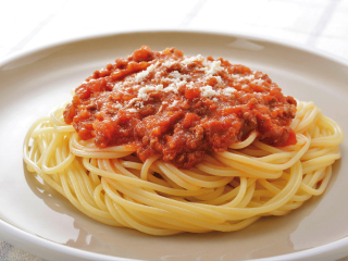 トマト缶だけスパゲティ