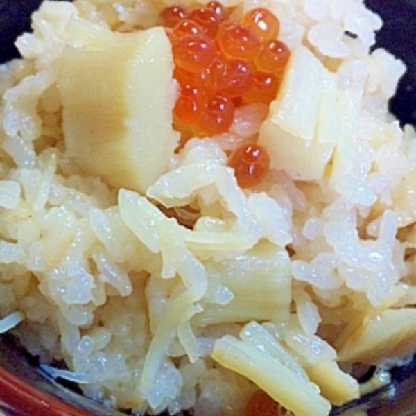 ほたて缶で作る炊き込みご飯