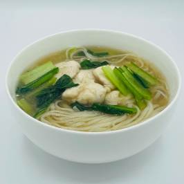 鶏ささみのサラダうどん