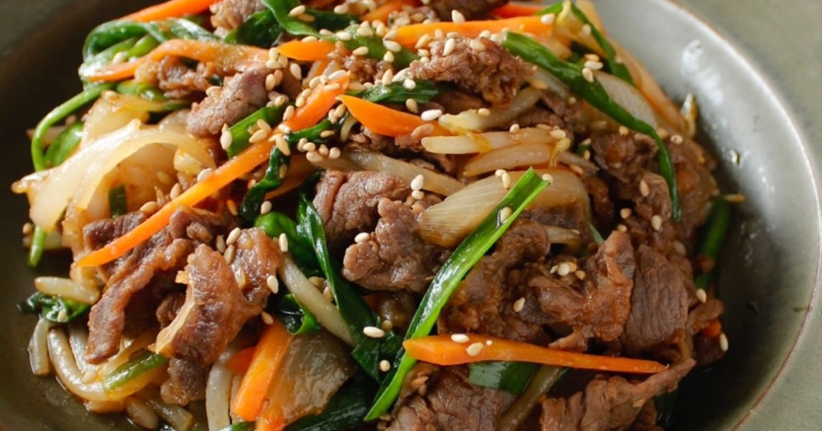 たっぷり野菜のプルコギ - 亜鉛で元気