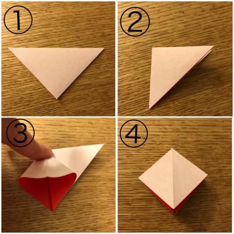 保育園 5月製作「母の日」プレゼントアイデア年少から作れる簡単折り紙カーネーション折り方保育士のお仕事静岡