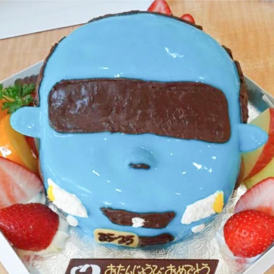 車大好き１歳のお誕生日ケーキCafe Cible名古屋市熱田区の焼き菓子とタルトのお店