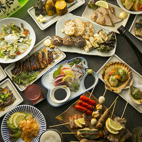 力丸 炉ばた焼 漁火 梅田 大阪駅 居酒屋 ネット予約可ヒトサラ