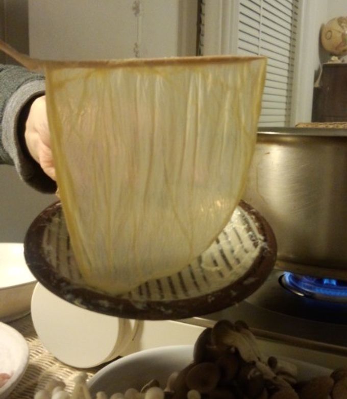 16層の湯葉を重ねたとろける湯葉鍋 ごま豆乳商品紹介相模屋食料株式会社とうふは相模屋