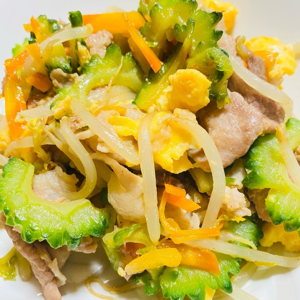 豆腐なしでも大満足「ゴーヤチャンプルー」の作り方。調味料1つで味付け簡単