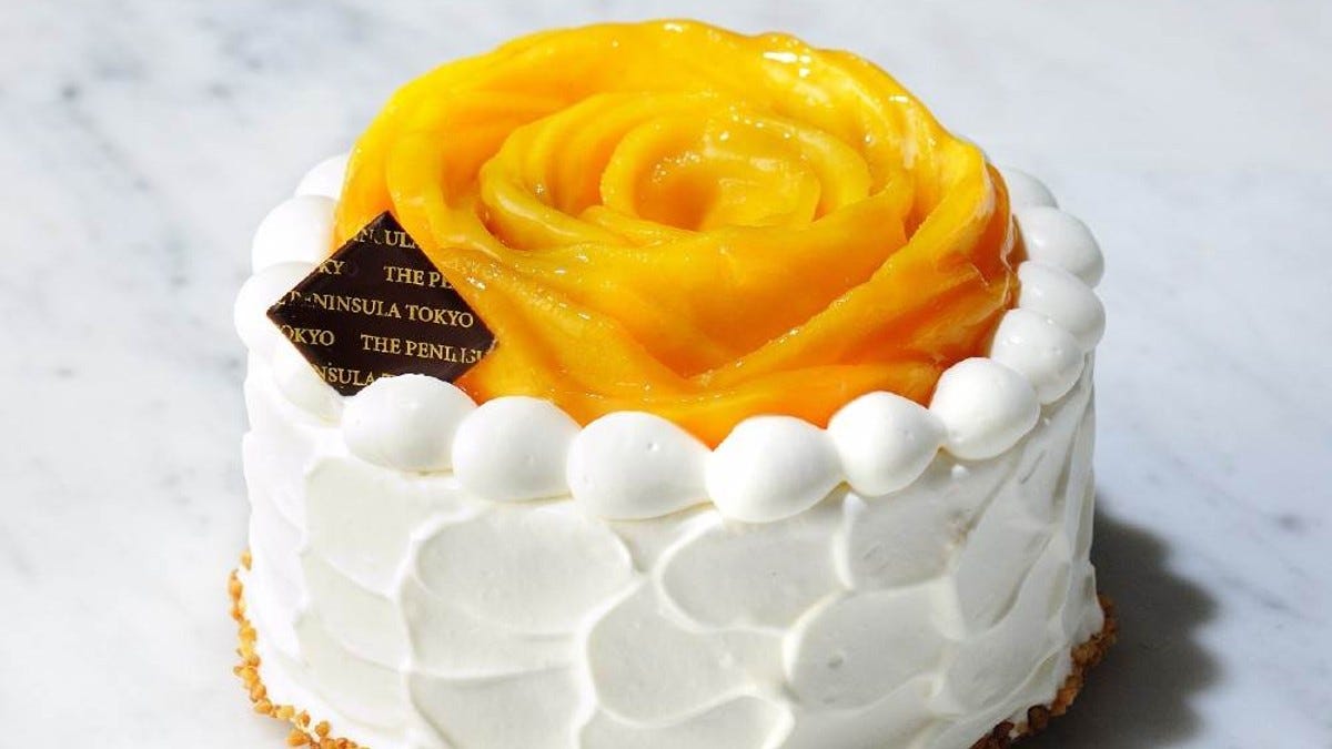 フルーツなしのデコレーション。sazanami