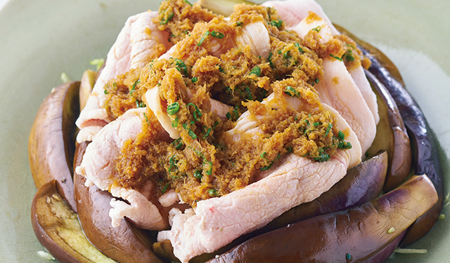 豚しゃぶの豆乳ポン酢