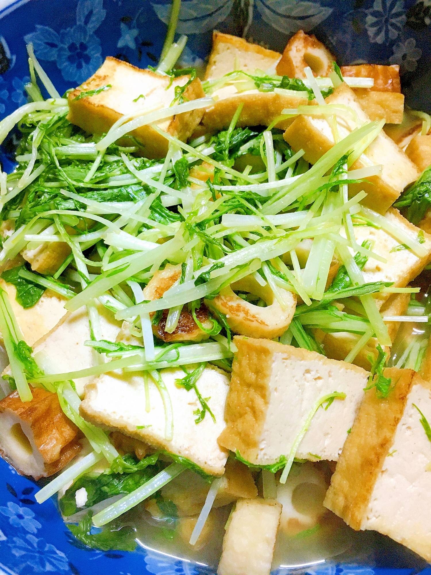 お箸が止まらない！厚揚げとちくわの生姜焼き : 四万十住人の 簡単料理ブログ！ Powered by ライブドアブログ