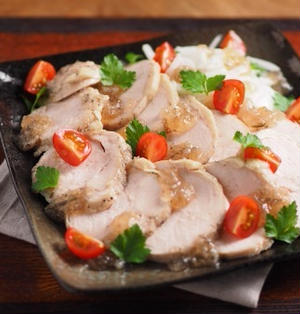 炊飯器とジップロックで鶏ハム