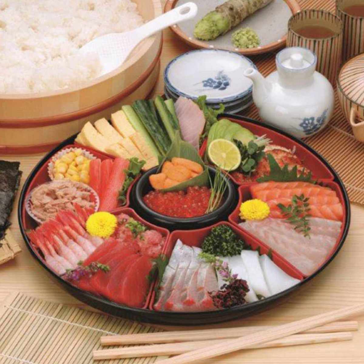 子どもと一緒に！手巻き寿司