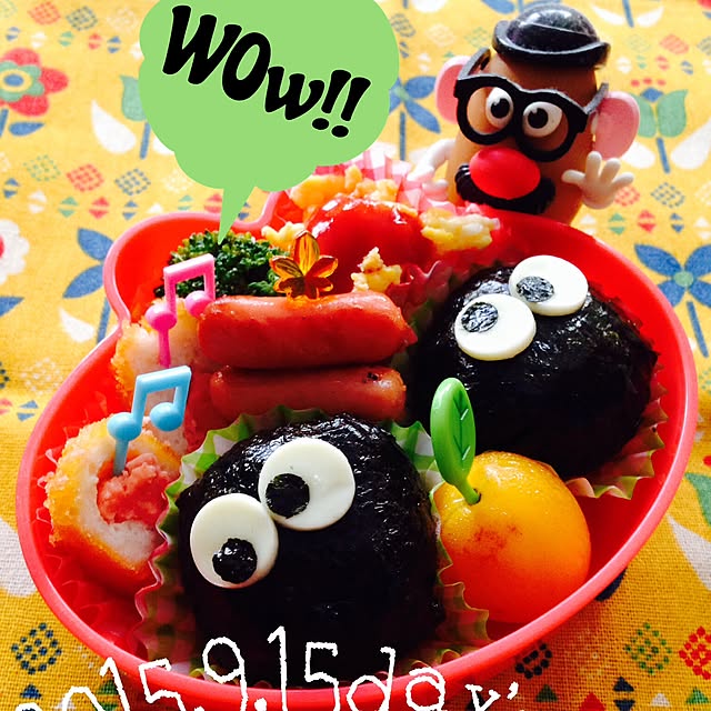 ボール弁当 男の子が喜ぶ♡野球ボールとサッカーボール弁当