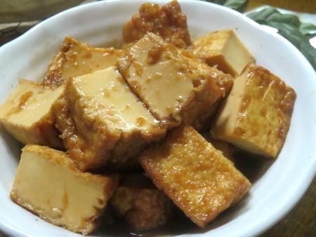 厚揚げの生姜風味煮