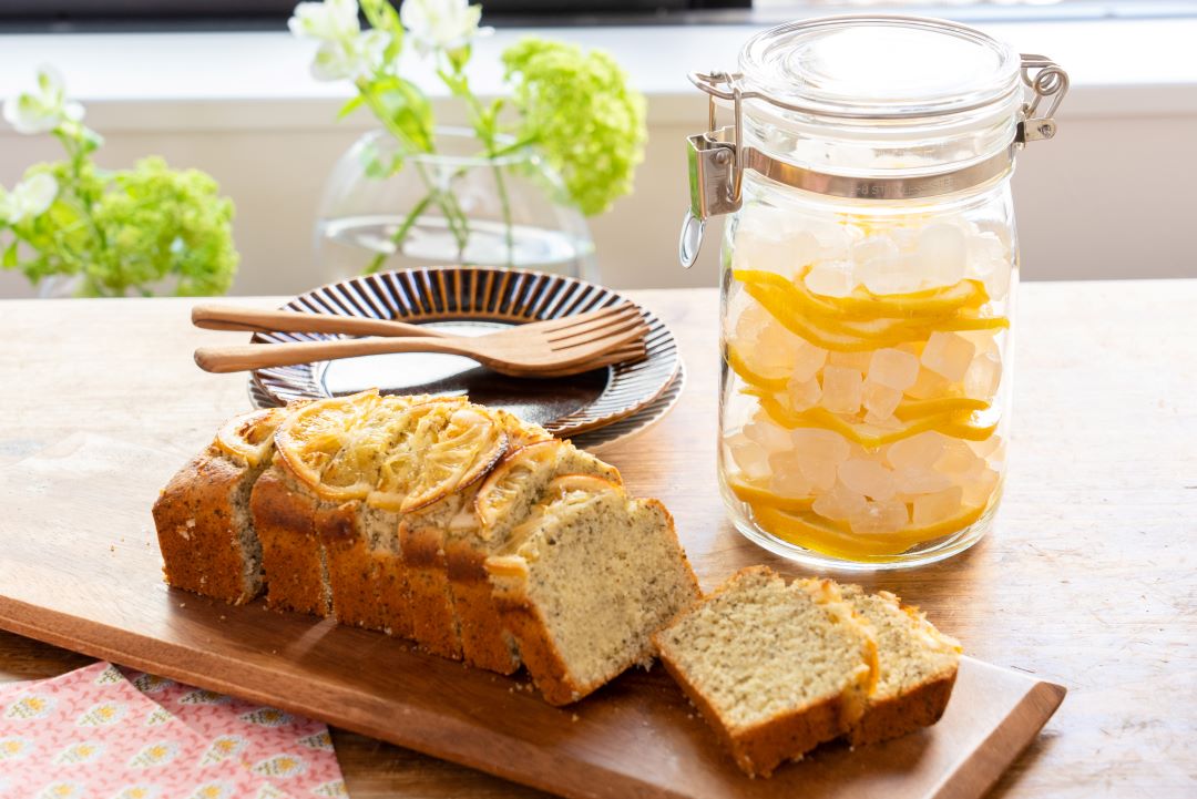 ジェノワーズ法で作るきめ細かな レモンパウンドケーキ どんどん混ぜるだけ♪