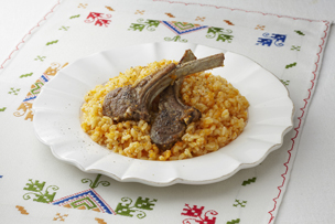 パロウというピラフのようなお料理でした🍽️ ちなみに3450円です🇹🇲