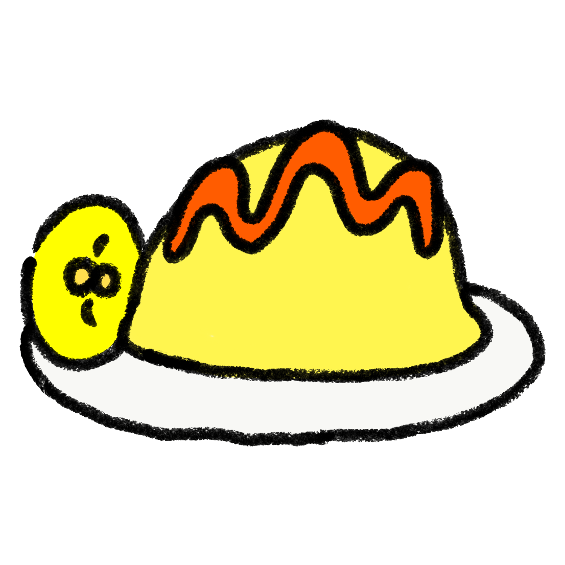 食べ物 オムライスセットイラスト素材3924608- フォトライブラリ