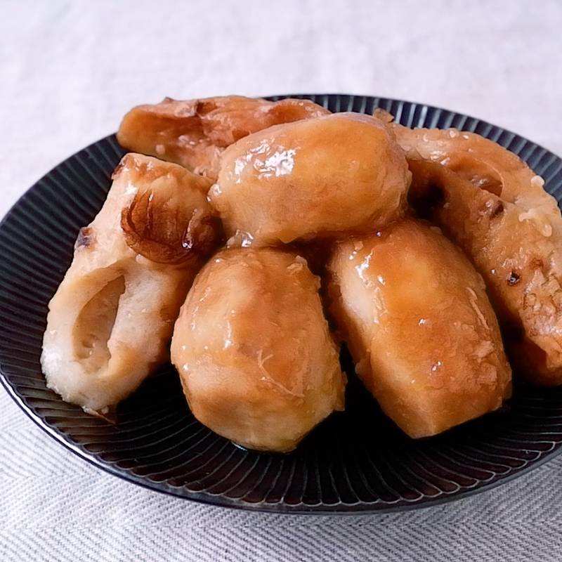 ☆白菜・ちくわ・うす揚げのめんつゆ煮☆