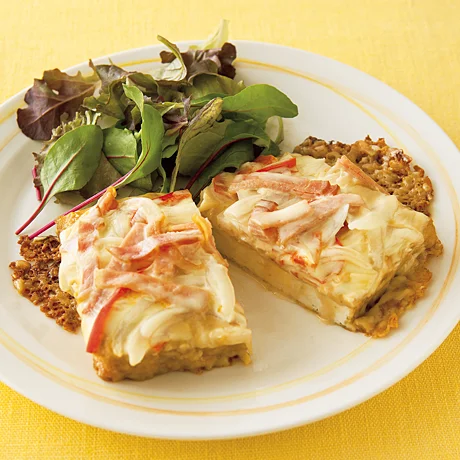 やみつきになる！ ひとくち厚揚げのみそチーズ焼き