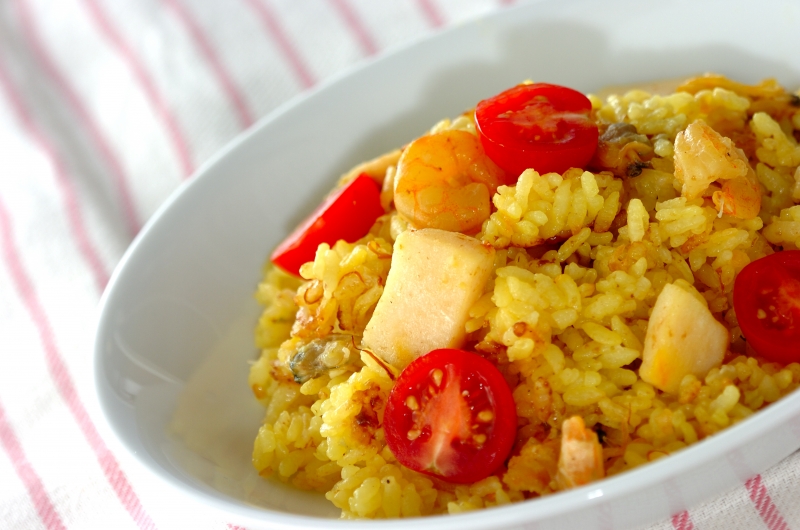 Amazonイチビキ 炊飯器でらくらく パエリア 340g×2個 炊飯器で簡単 お手軽料理イチビキごはん・料理の素 通販