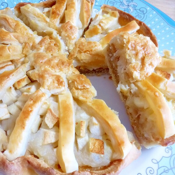 パイシートで作る！フレンチアップルタルト