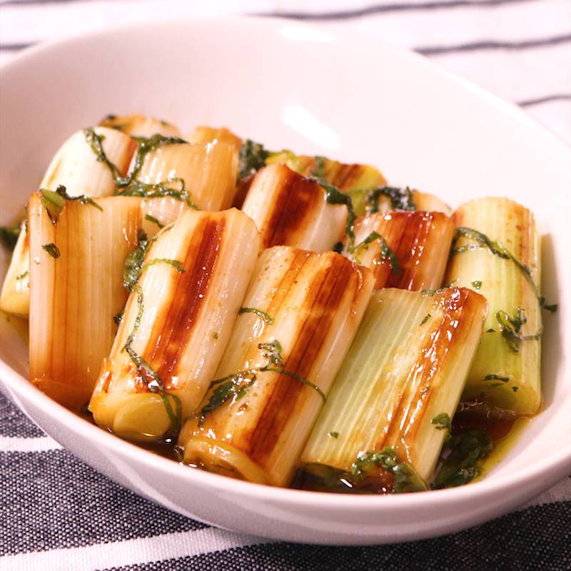 長ネギのマリネ