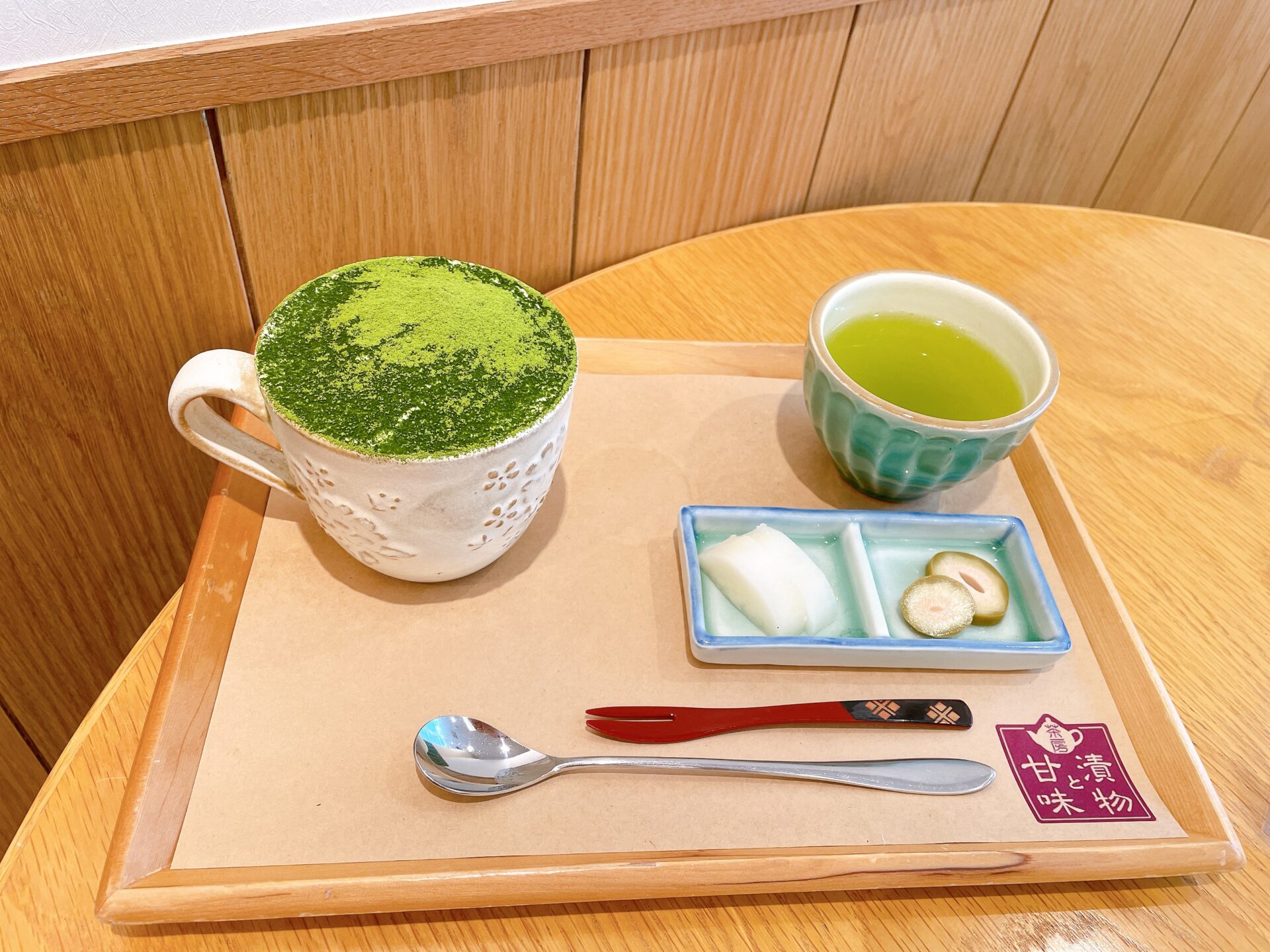 NEWS銀座 福祿壽お茶 甘味福禄寿