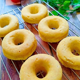 レンジでドーナツ