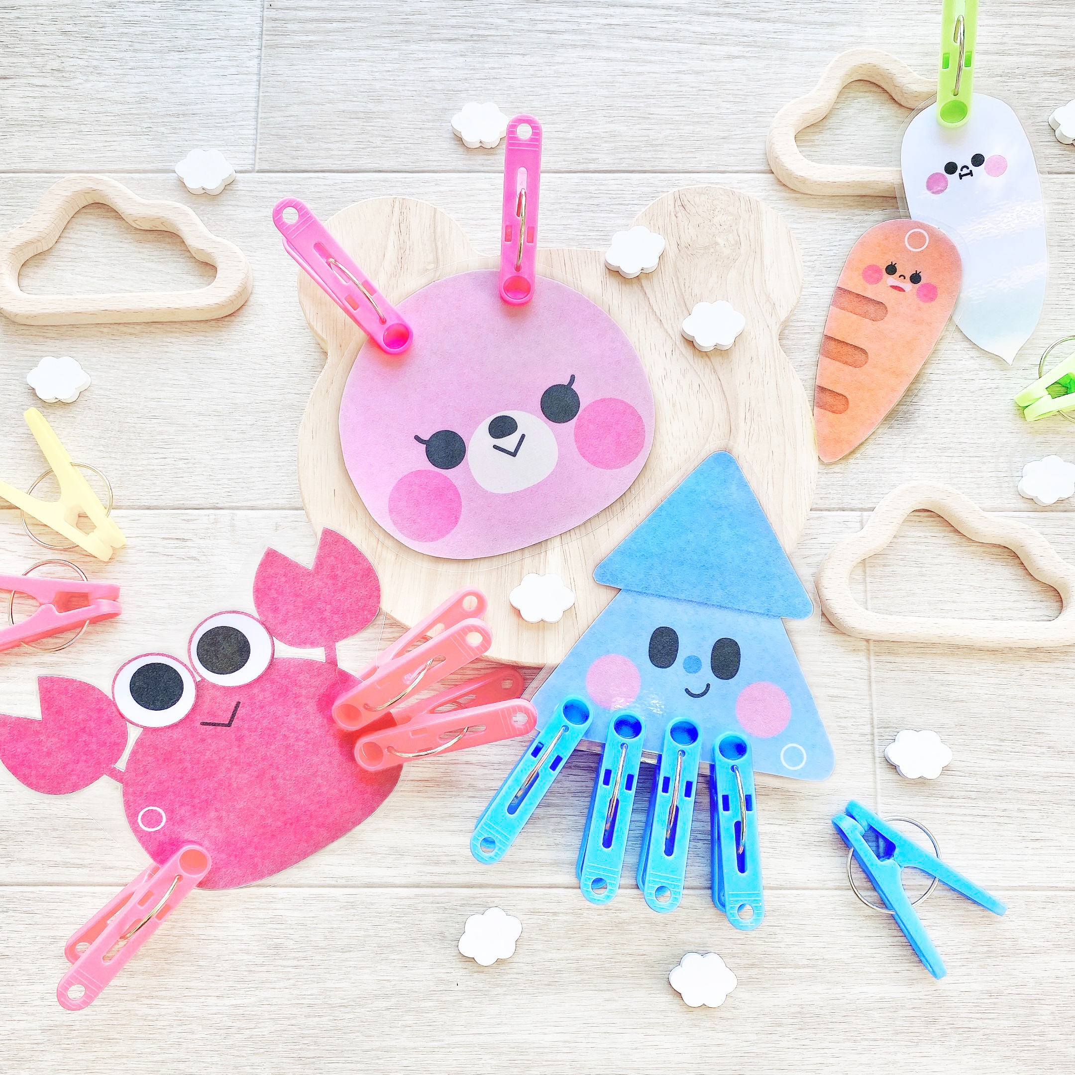 洗濯ばさみで作るモンテッソーリおもちゃ完全ガイド！指先の発達を促す知育遊びを徹底解説トイサブ︕タイムストイサブ