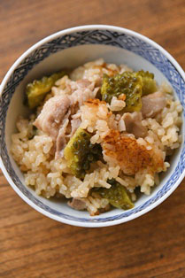 豚肉とカリフラワーのレモン炒め