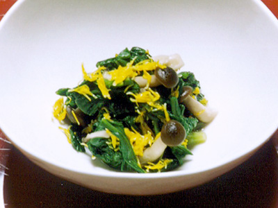 金沢春菊のおひたし 美味しいレシピ 加賀野菜金沢市農産物ブランド協会