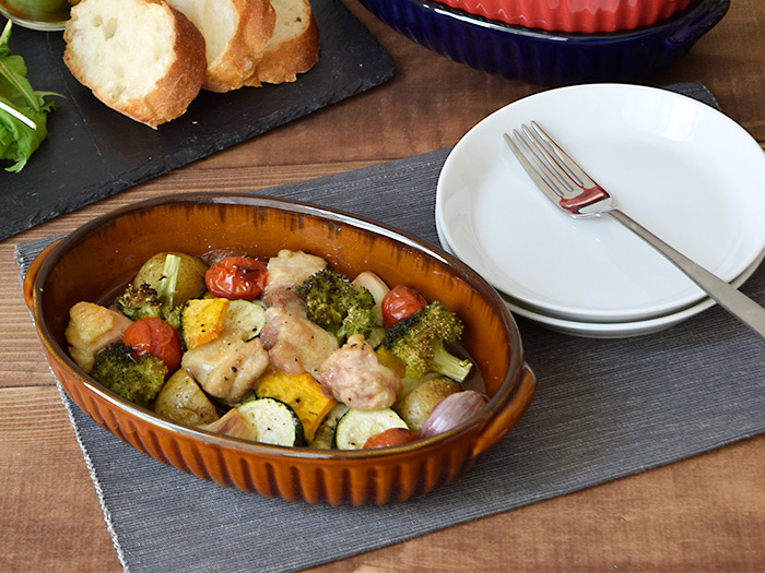 チキンレッグのオーブン焼き