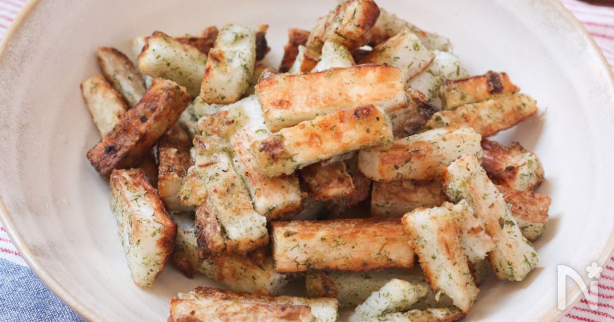 長芋 青のり 片栗粉TikTok