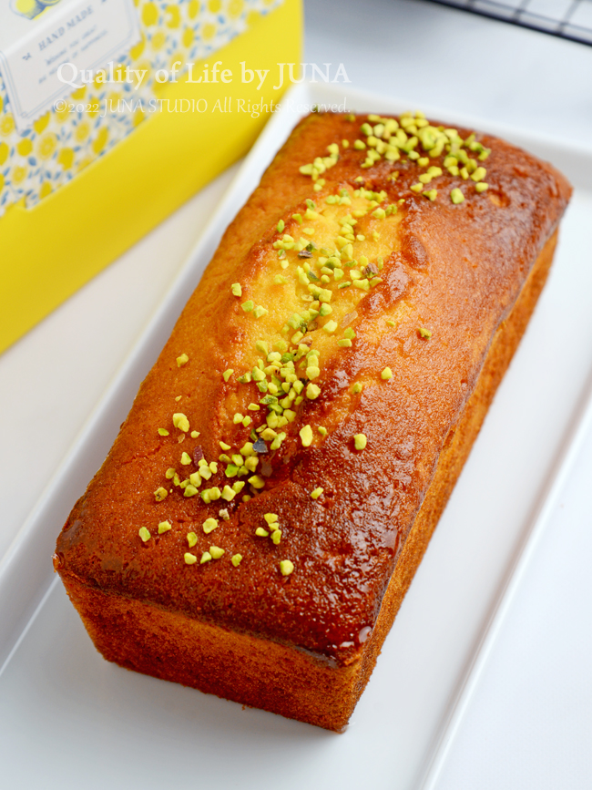 すっきりした甘さレモンシロップパウンドケーキCheRish Brun