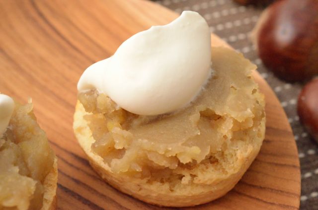 生栗から作るマロンペーストのレシピカジトラ