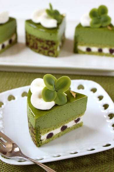 抹茶のデコレーションケーキ〜Matcha Decoration Cake