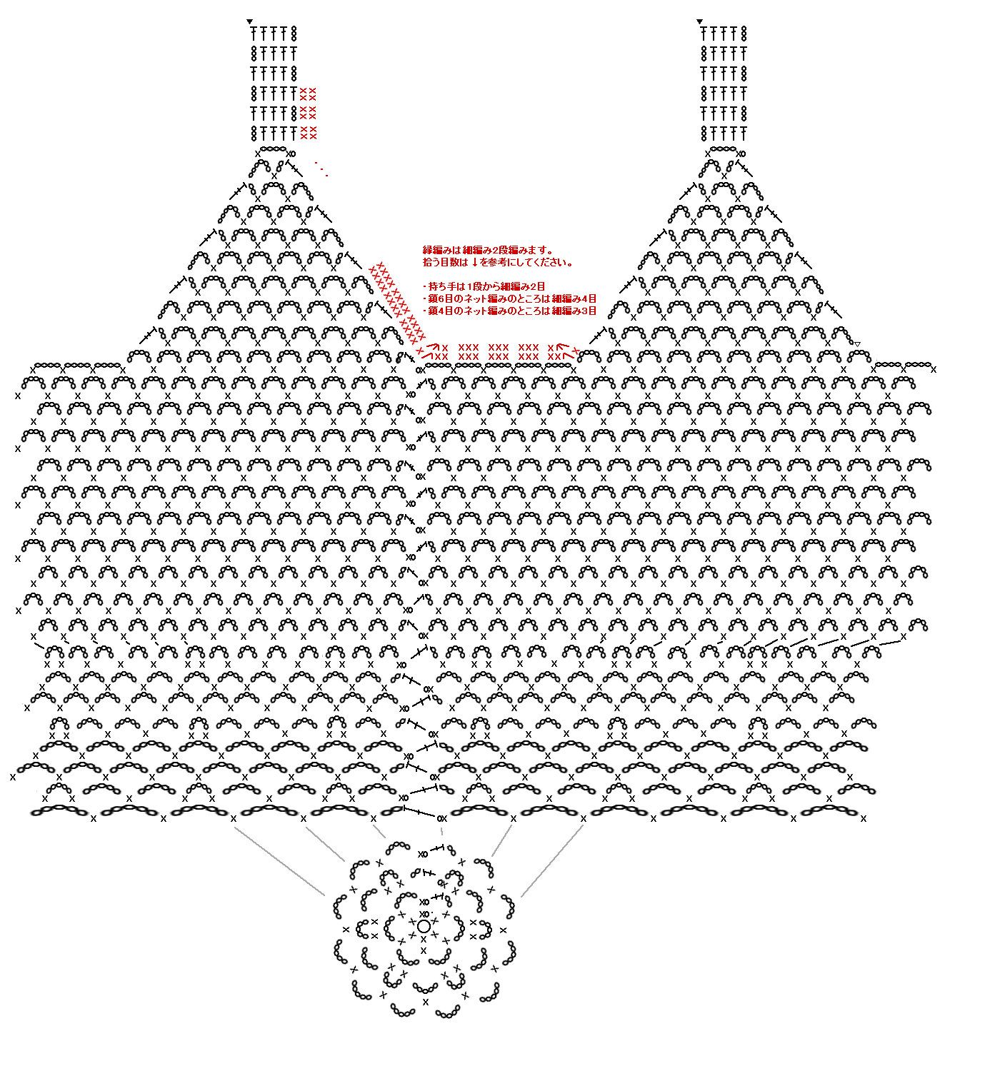 棒針5号ハマナカ ウォッシュコットンで編むショッピングバッグの作り方SHARA KNIT SCHOOL ONLINE