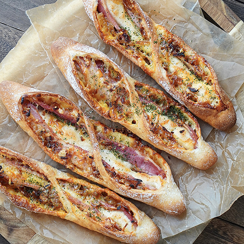 レシピベーコンエッグパンかすみさんちのパンお菓子