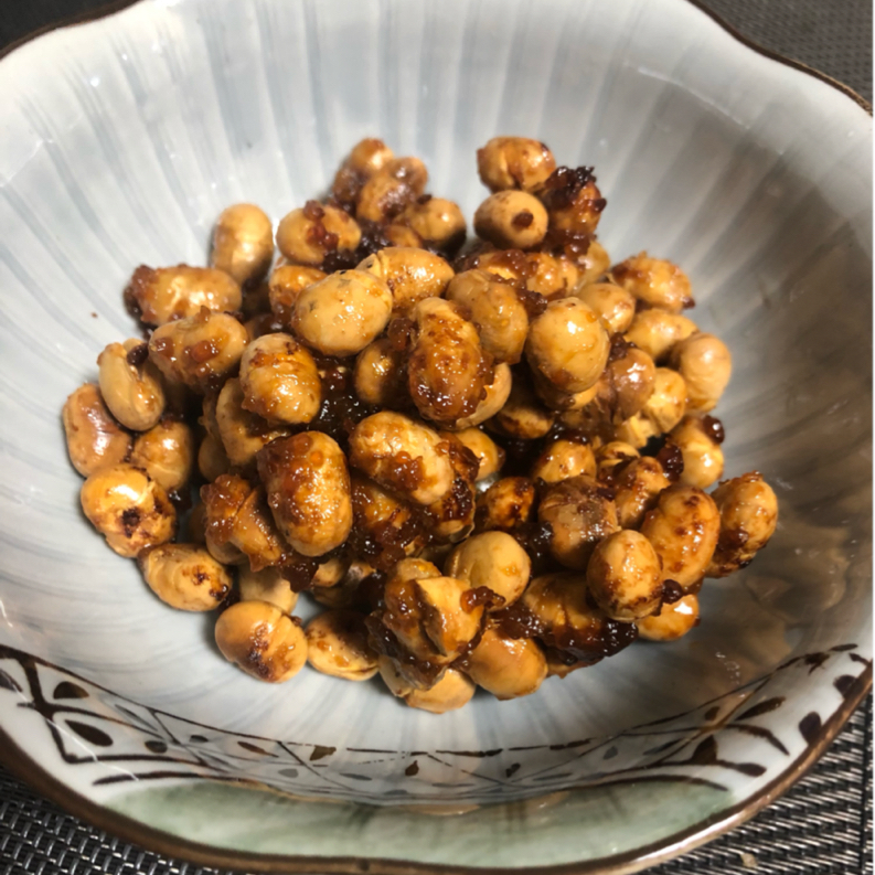 サクサク炒り豆の作り方材料3つ＆5分で完成！節分豆が簡単おやつに大変身！ アレンジレシピ料理研究家ゆかりオフィシャルブログ「Yukari'sKitchen おうちで簡単レシピ」Powered by Ameba