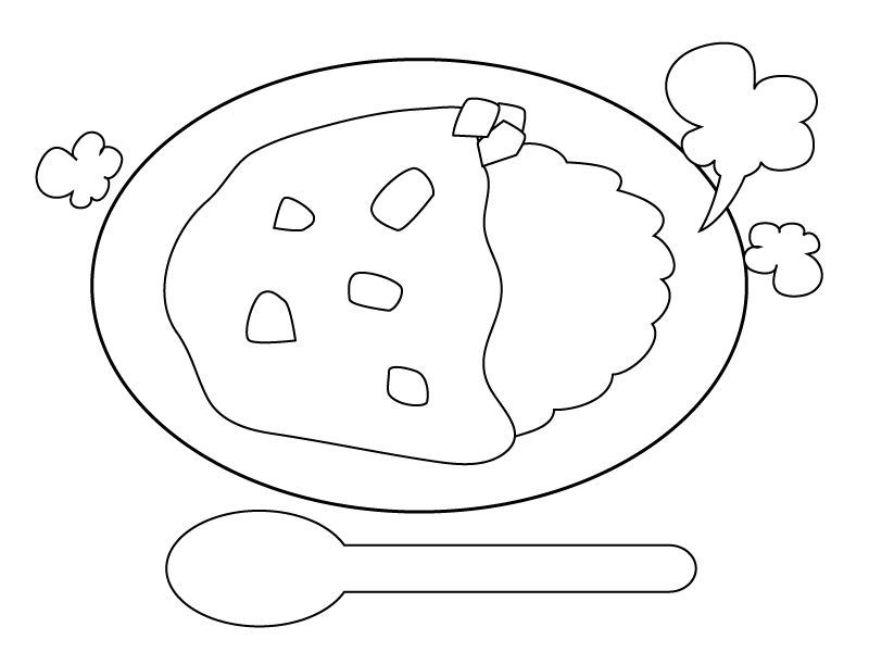 食べ物のぬりえ!野菜・果物やお弁当の塗り絵無料ダウンロード子供の絵画・お絵かき・ぬりえAll About