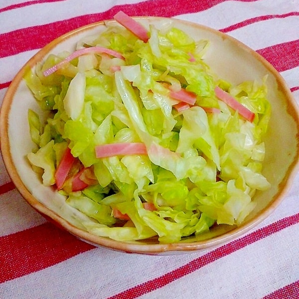 レタスとしらすのさっぱりサラダ