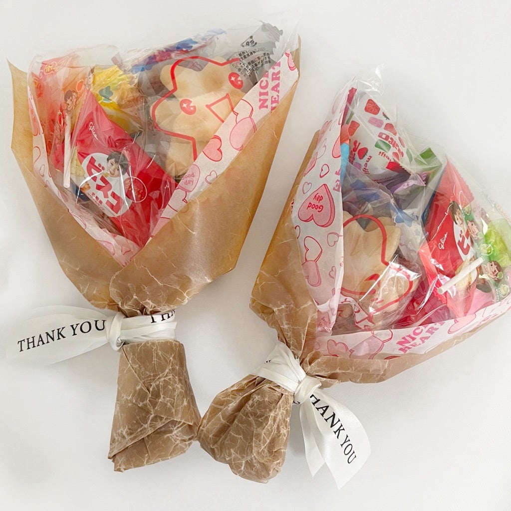 部活引退 お菓子ブーケ 作り方TikTok