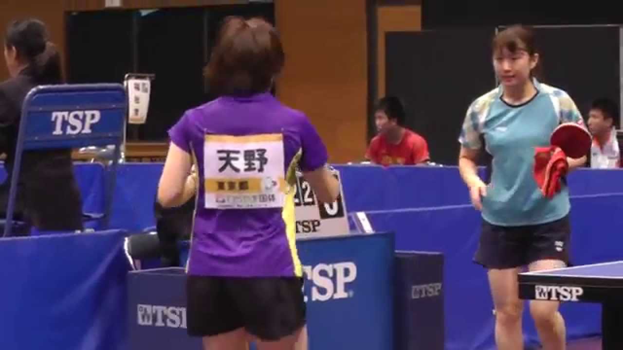 全日本卓球2014 (女子S 5回戦)