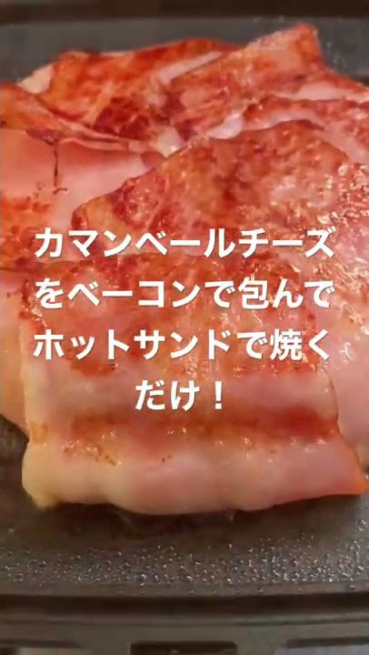 こんな使い方もできるんです パンだけじゃない、ホットサンド器の驚きの活用法 第2弾 カマンベールチーズのベーコン巻き – Happy MountainLife