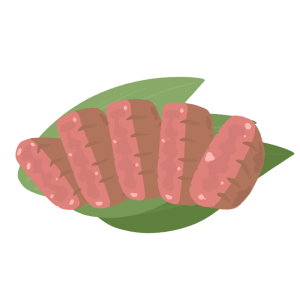 笹団子のイラスト - ONWAイラスト