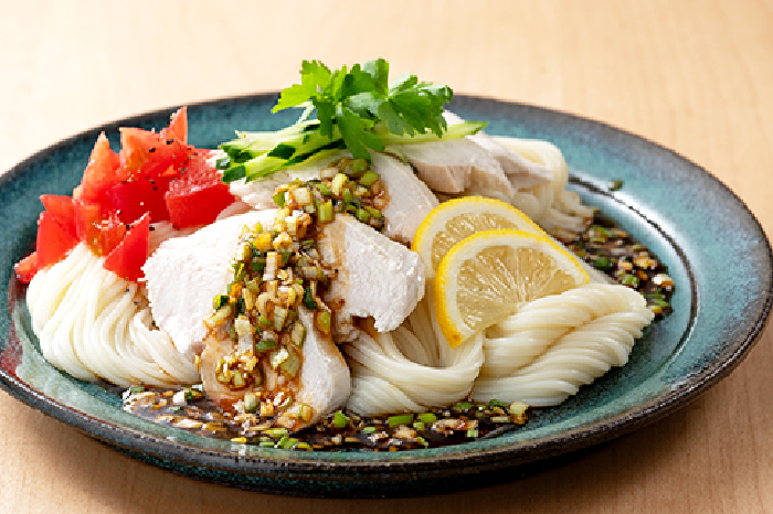 鶏だし冷製そうめん 暑い日にぴったり！パパッとごはん