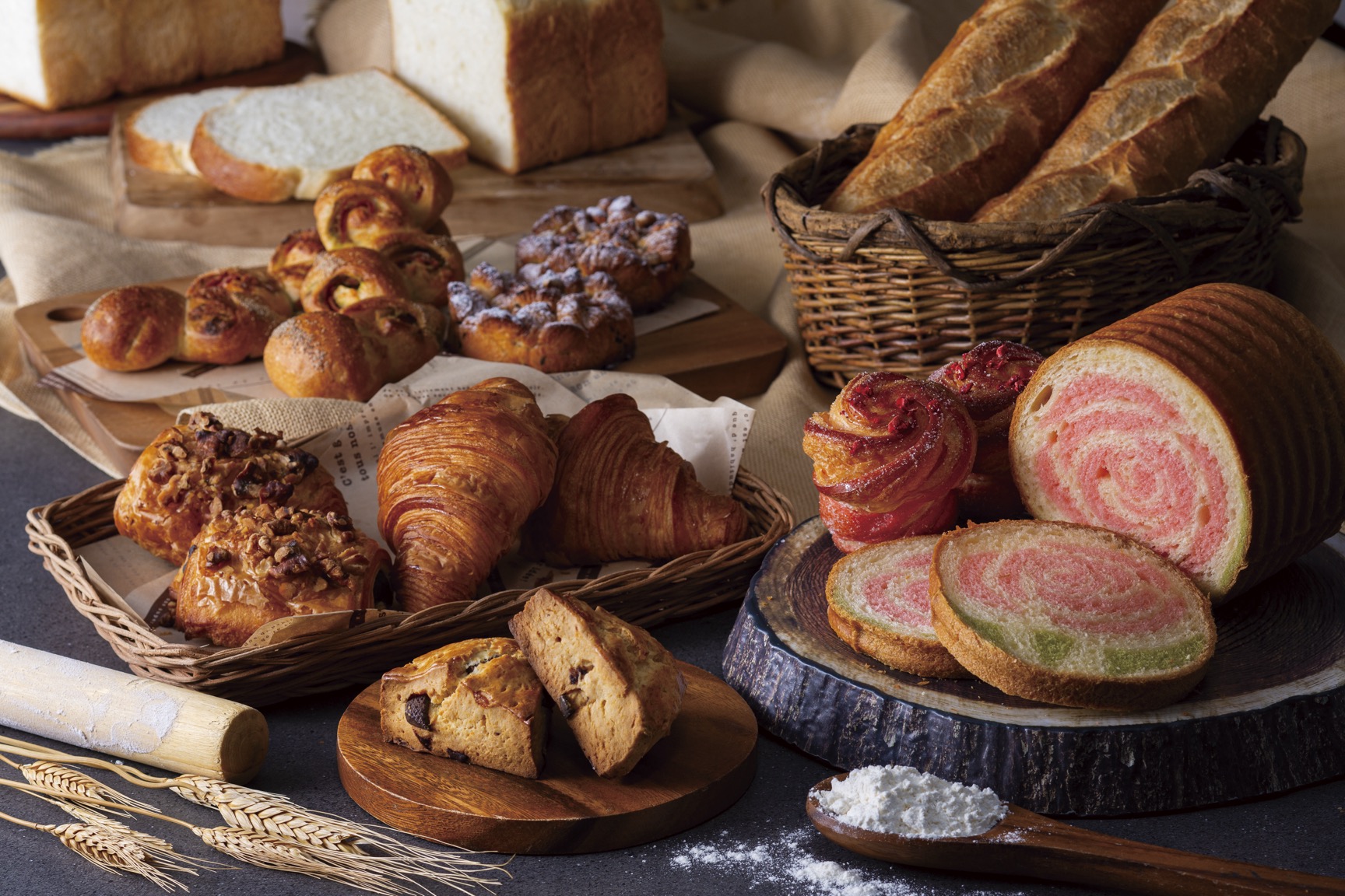 焼き立てパン豊富に取り揃えております 2019.01.18丘の上のパン屋横浜市青葉区田園都市線たまプラーザ