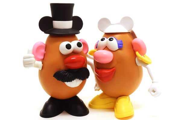 ミスターポテトヘッド&ミス・ポテト ヘッドのフィギュアセット